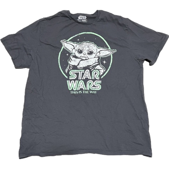 Star Wars Grogu “Baby Yoda” Tee (Sz XXL) - Picture 1 of 5